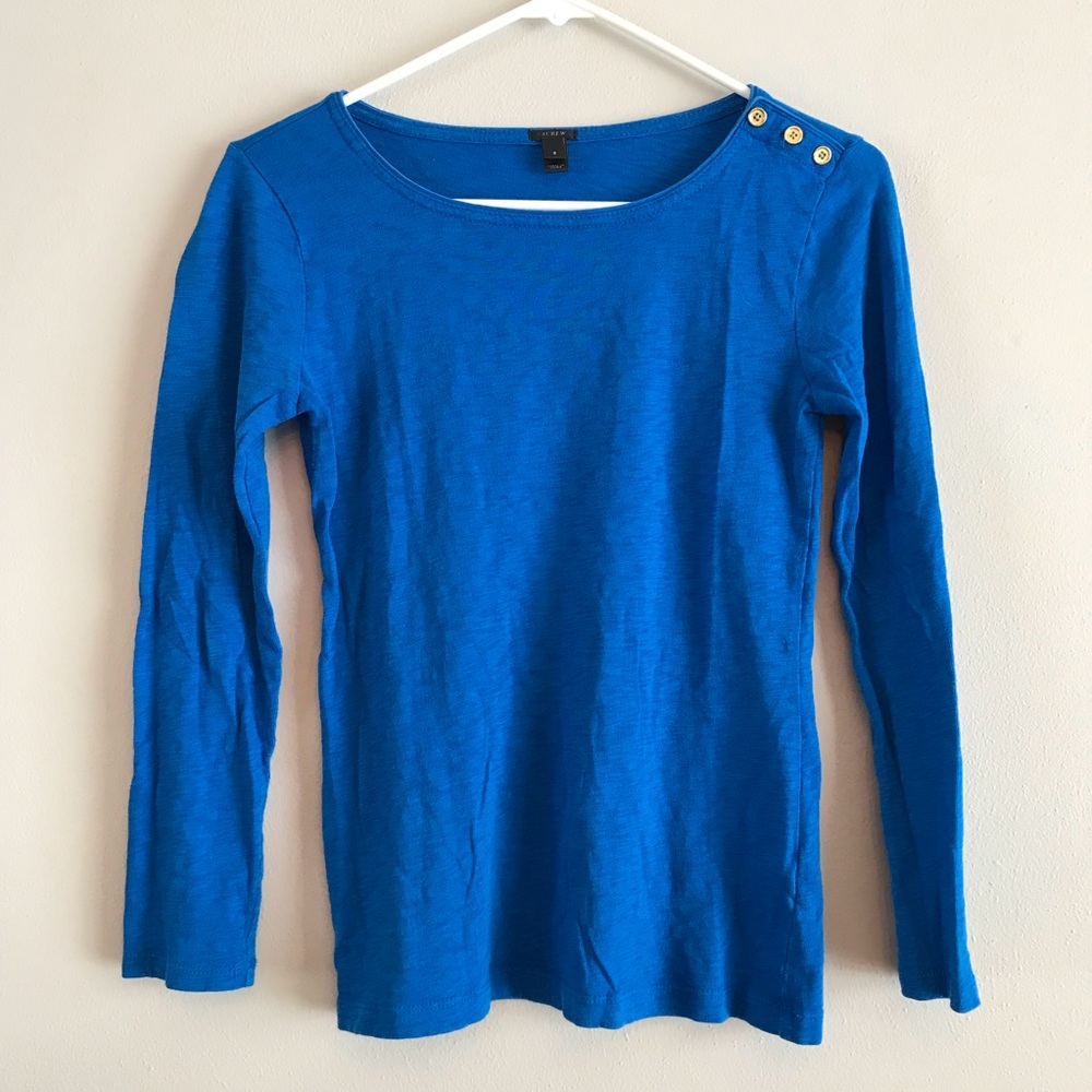 J. Crew Painter Tee with buttons